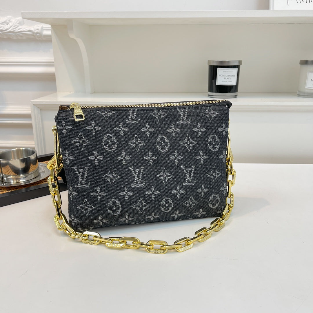 Joann Coussin Denim Bags