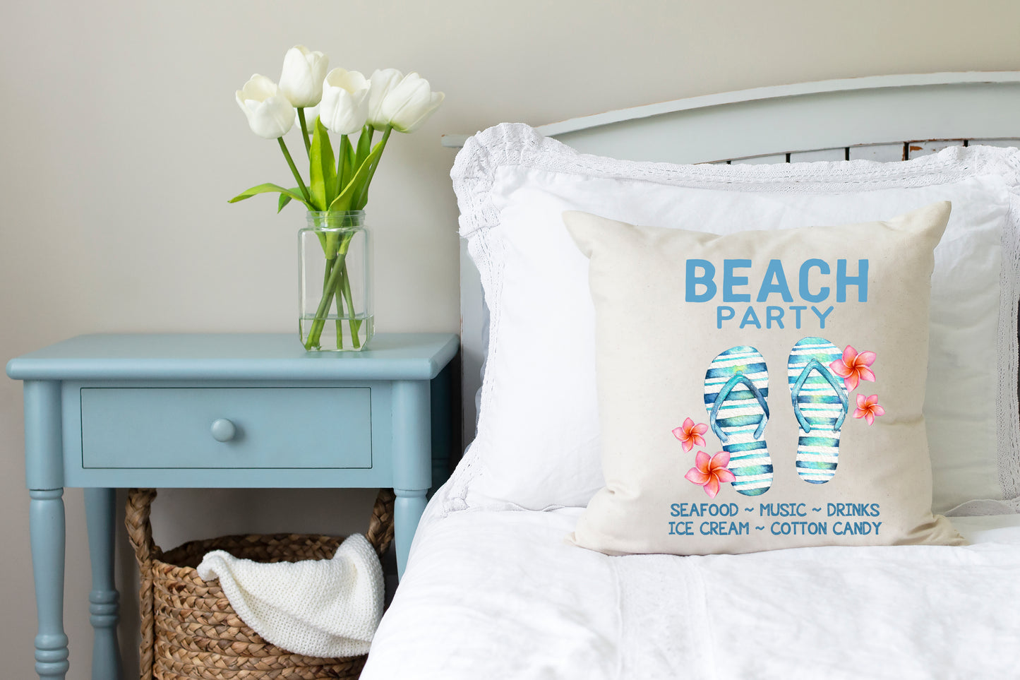 Beach Party Flip Flops
