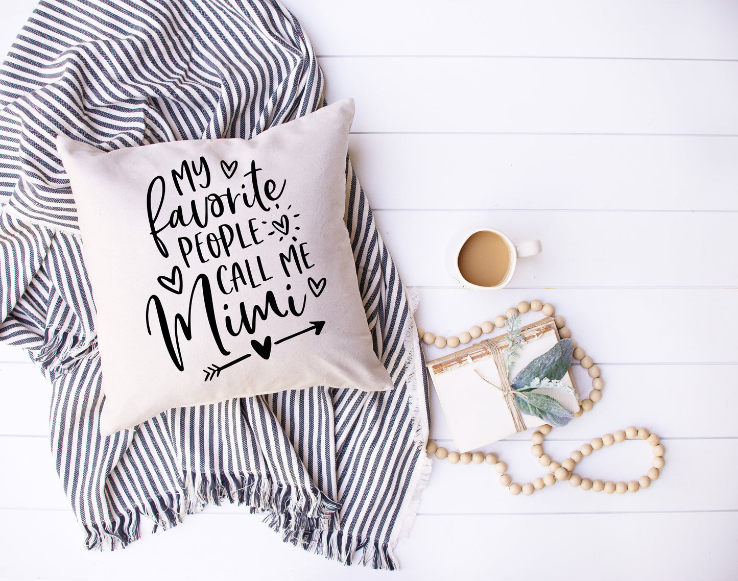 My Favorite Call Me Mimi Pillow