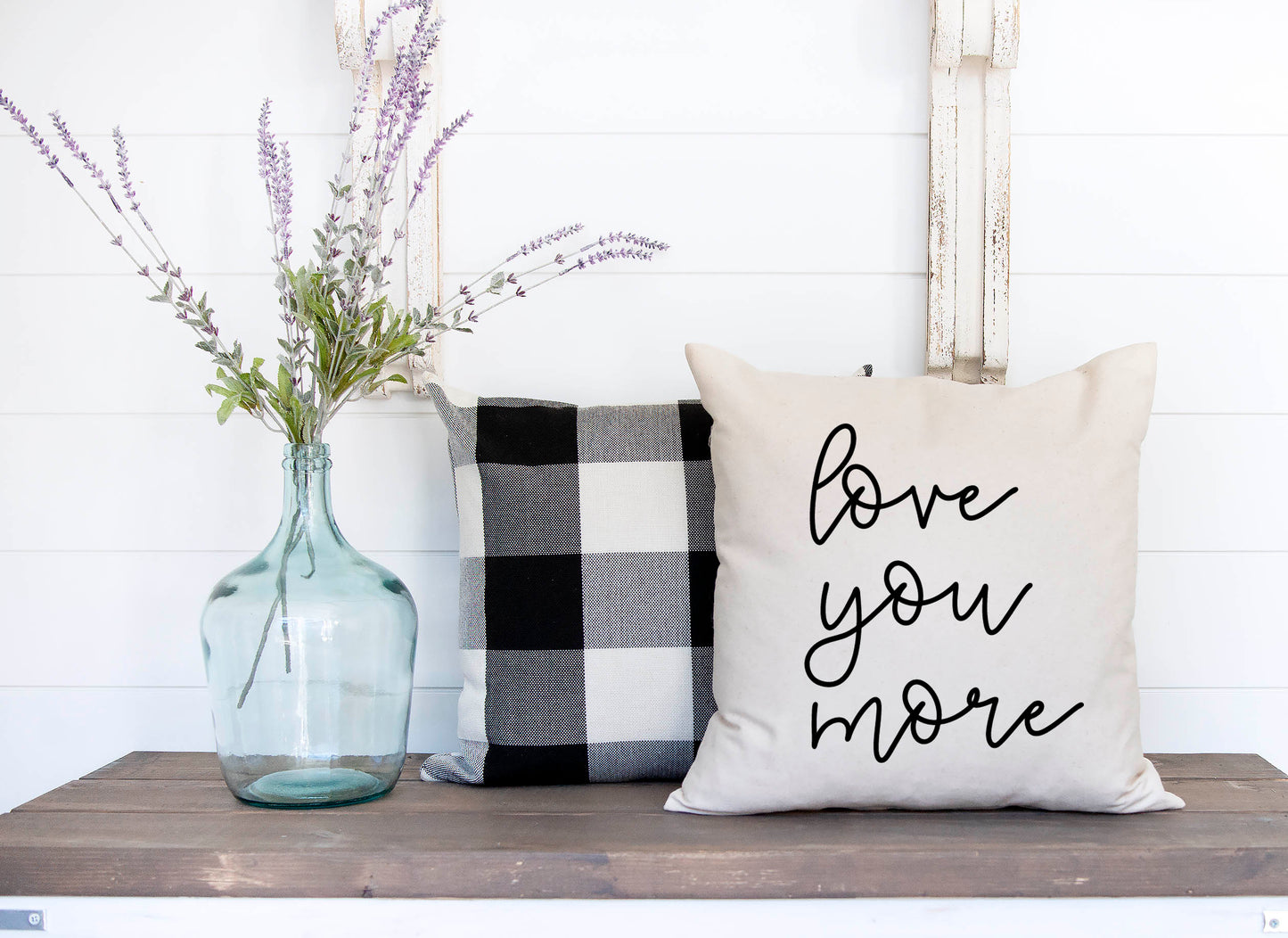 Love You More Pillow
