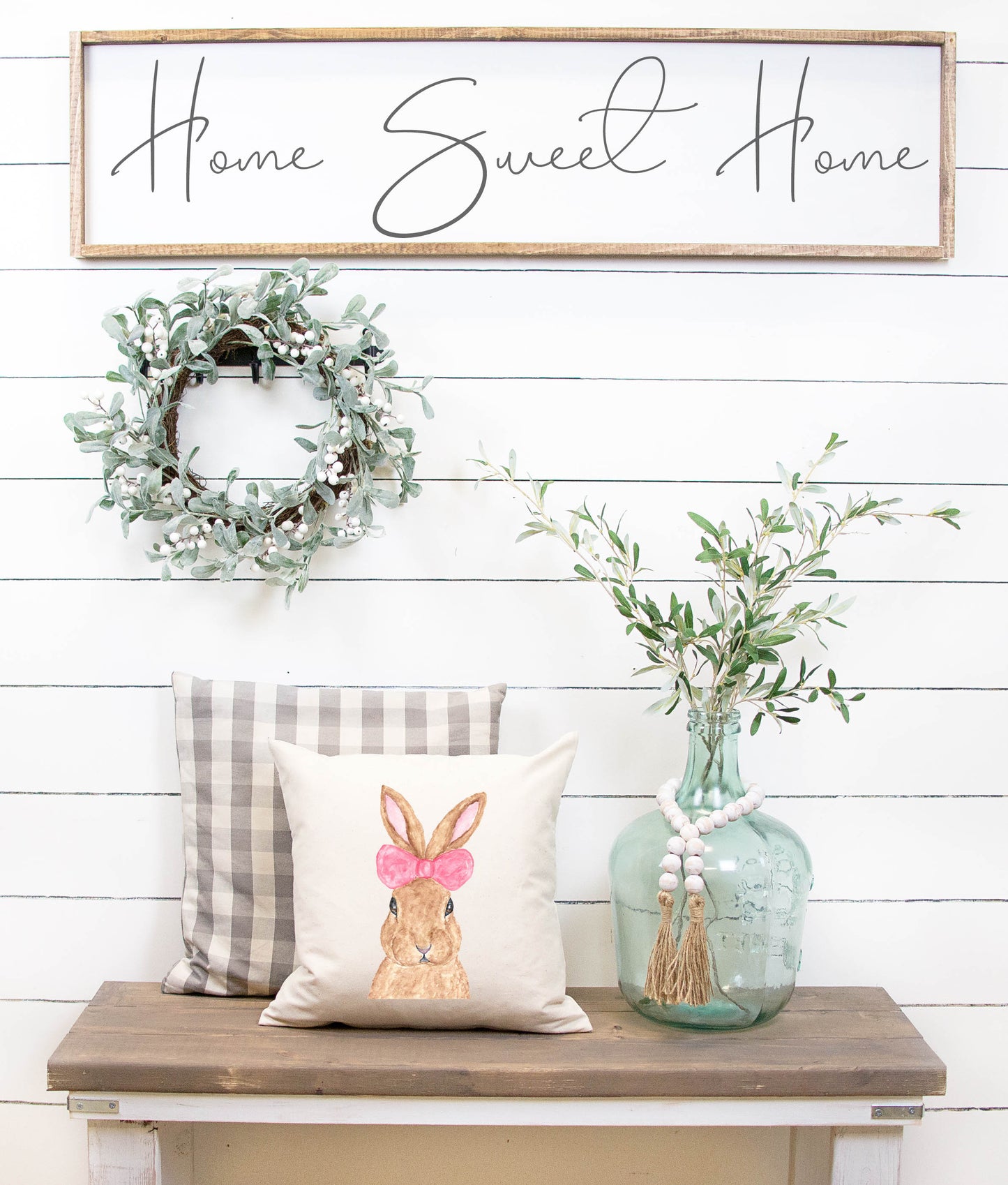 Bunny With Pink Bow