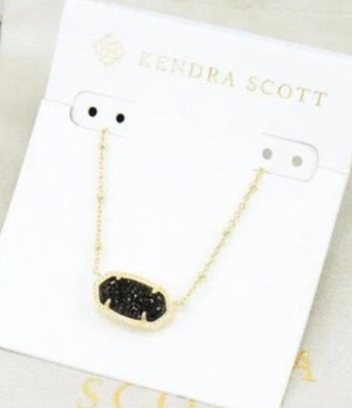 Black Pendant Neckalce