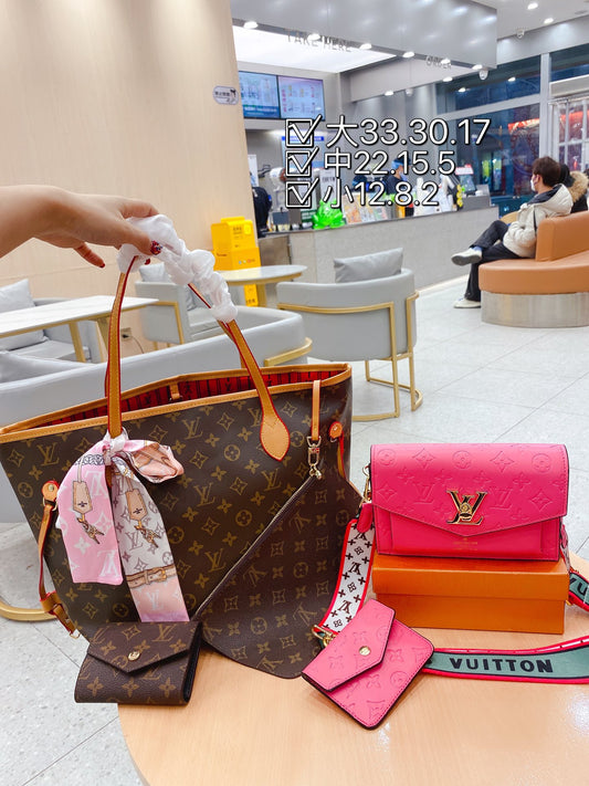 Haliey 3PC Bag Set