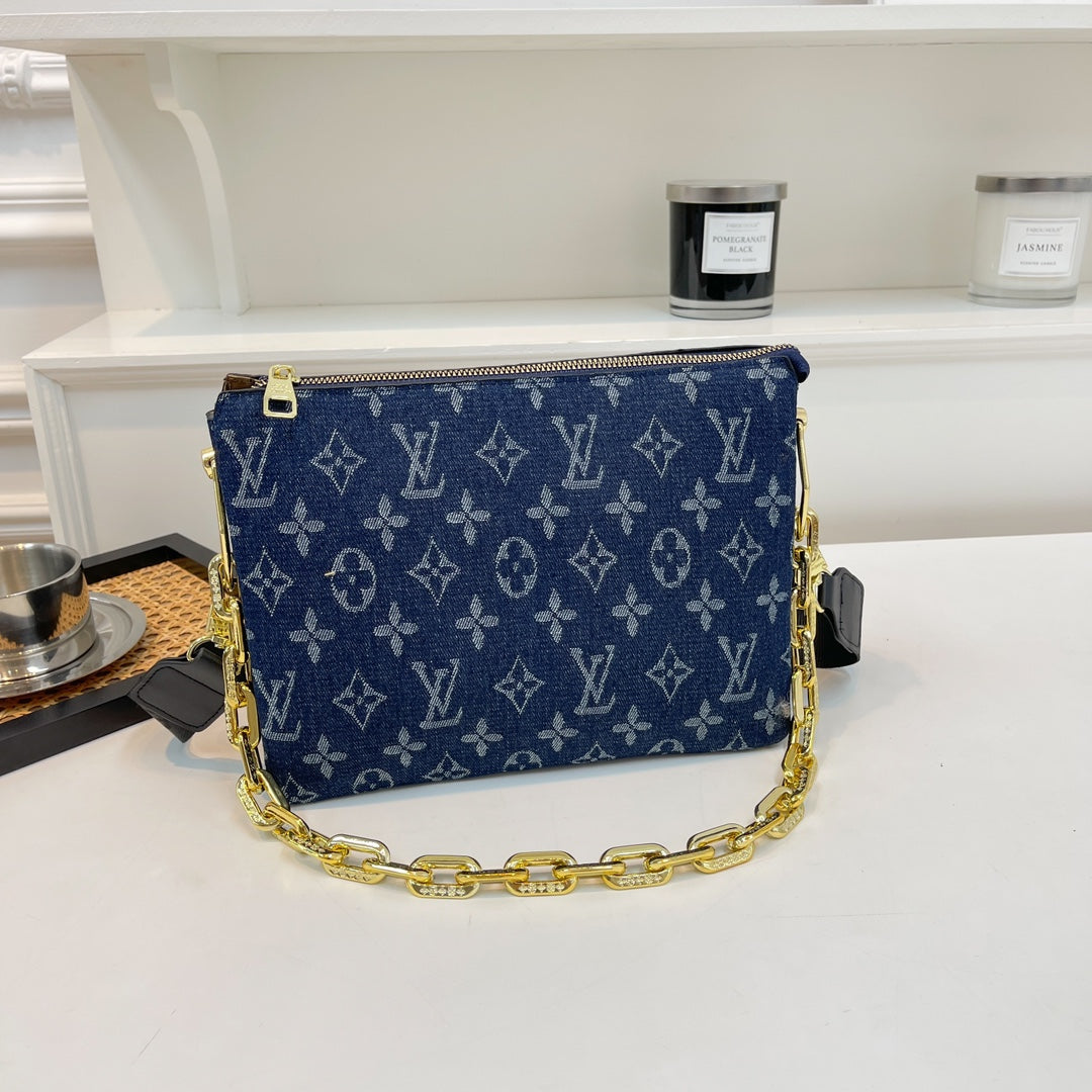 Joann Coussin Denim Bags