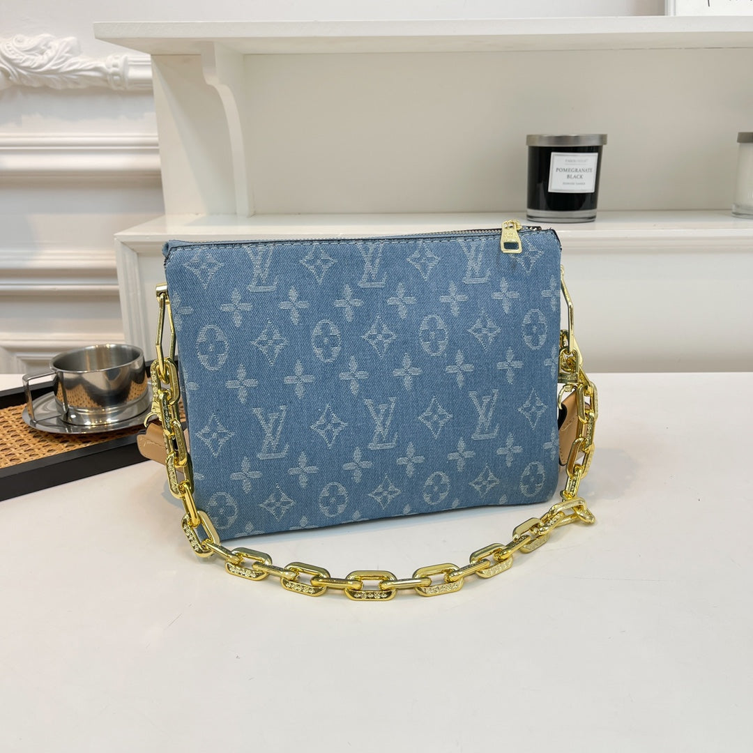 Joann Coussin Denim Bags