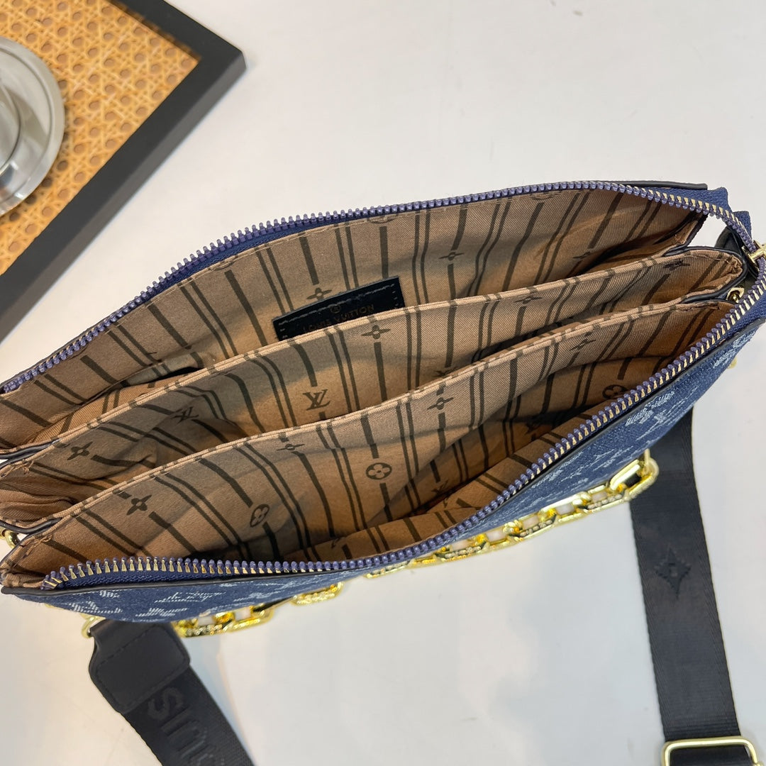 Joann Coussin Denim Bags