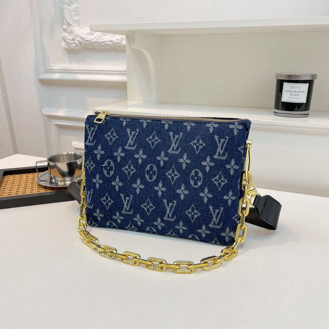 Joann Coussin Denim Bags