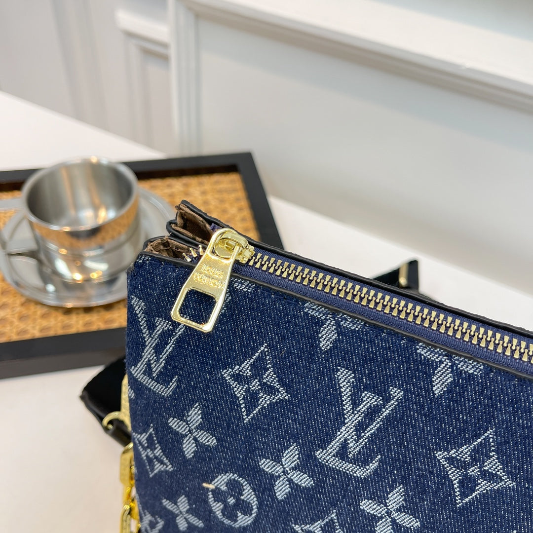 Joann Coussin Denim Bags