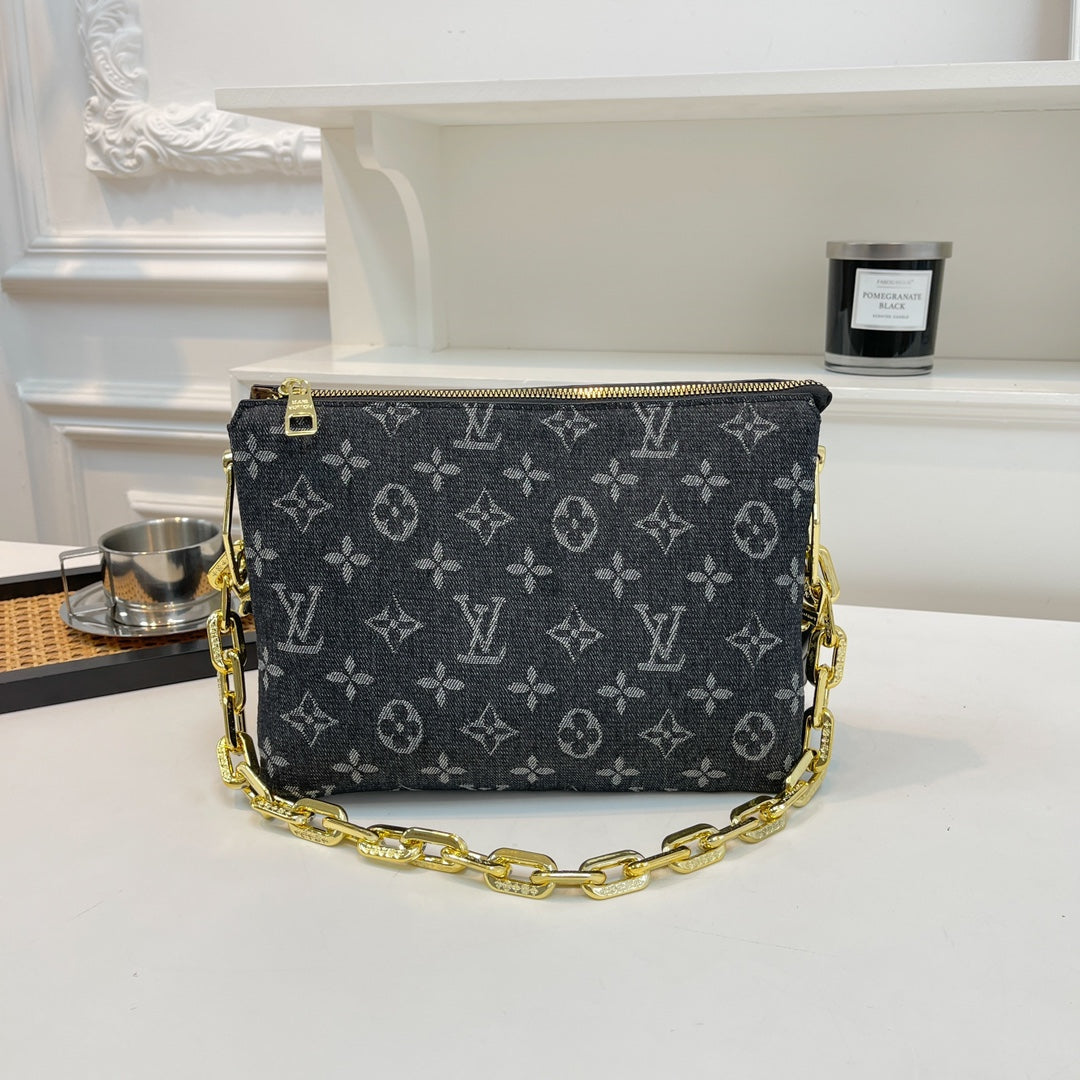 Joann Coussin Denim Bags