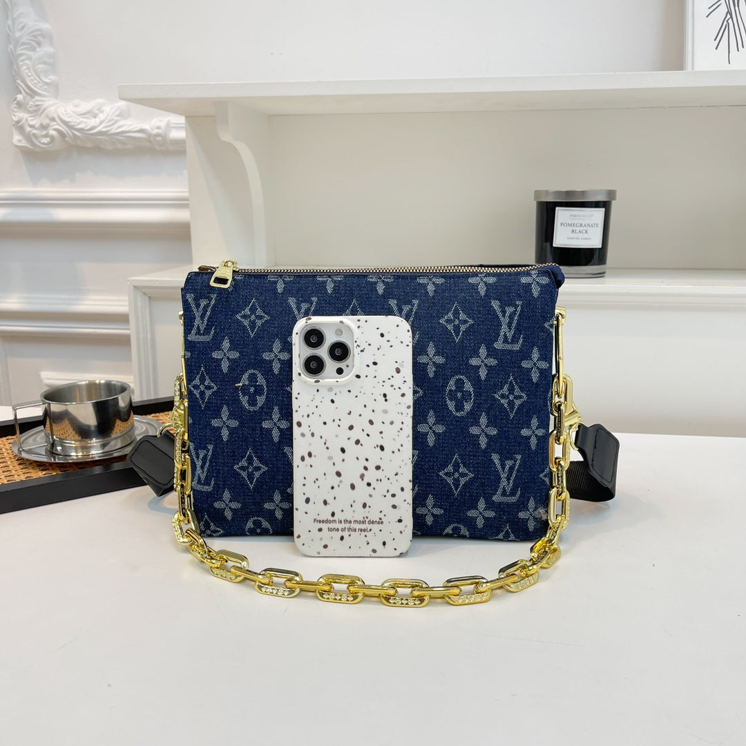 Joann Coussin Denim Bags