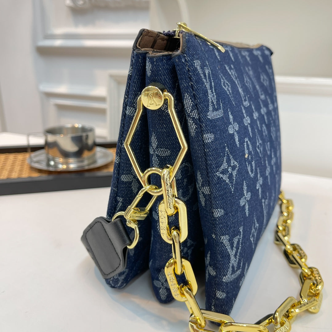 Joann Coussin Denim Bags