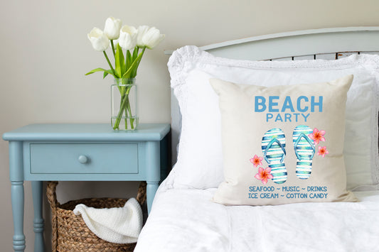 Beach Party Flip Flops