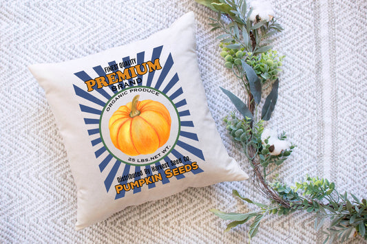 Premium Pumpkin Seeds Pillow