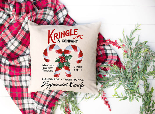 Kringle Christmas Pillow